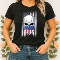 American Skull Bandana Women's T-Shirt thumb 2