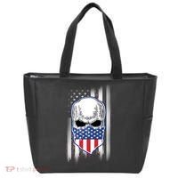American Skull Bandana Tote Bag thumb 0