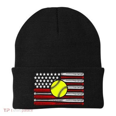 American Softball Flag Beanie