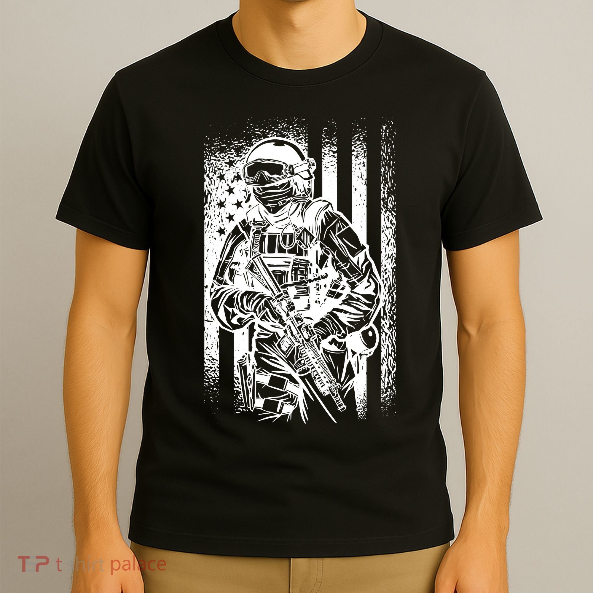 American Soldier Vintage T-Shirt