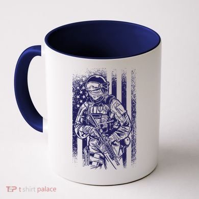 American Soldier Vintage Coffee Mug