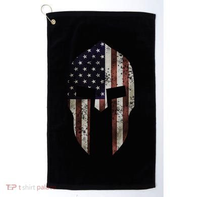 American Spartan Golf Towel