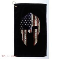 American Spartan Golf Towel thumb 0