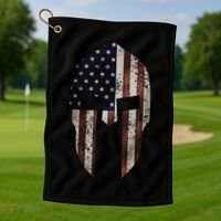 American Spartan Golf Towel thumb 1