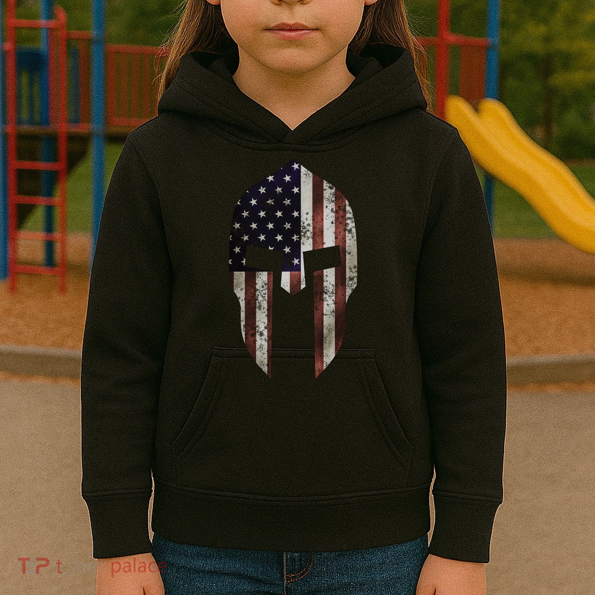 American Spartan Kids Hoodie