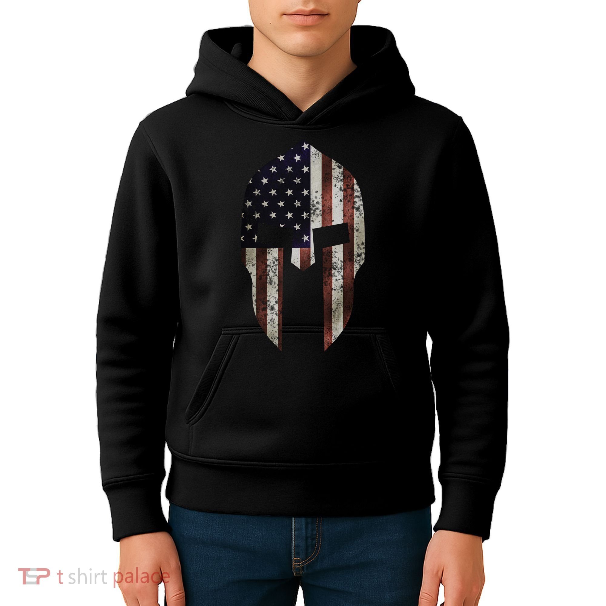 American Spartan Kids Hoodie