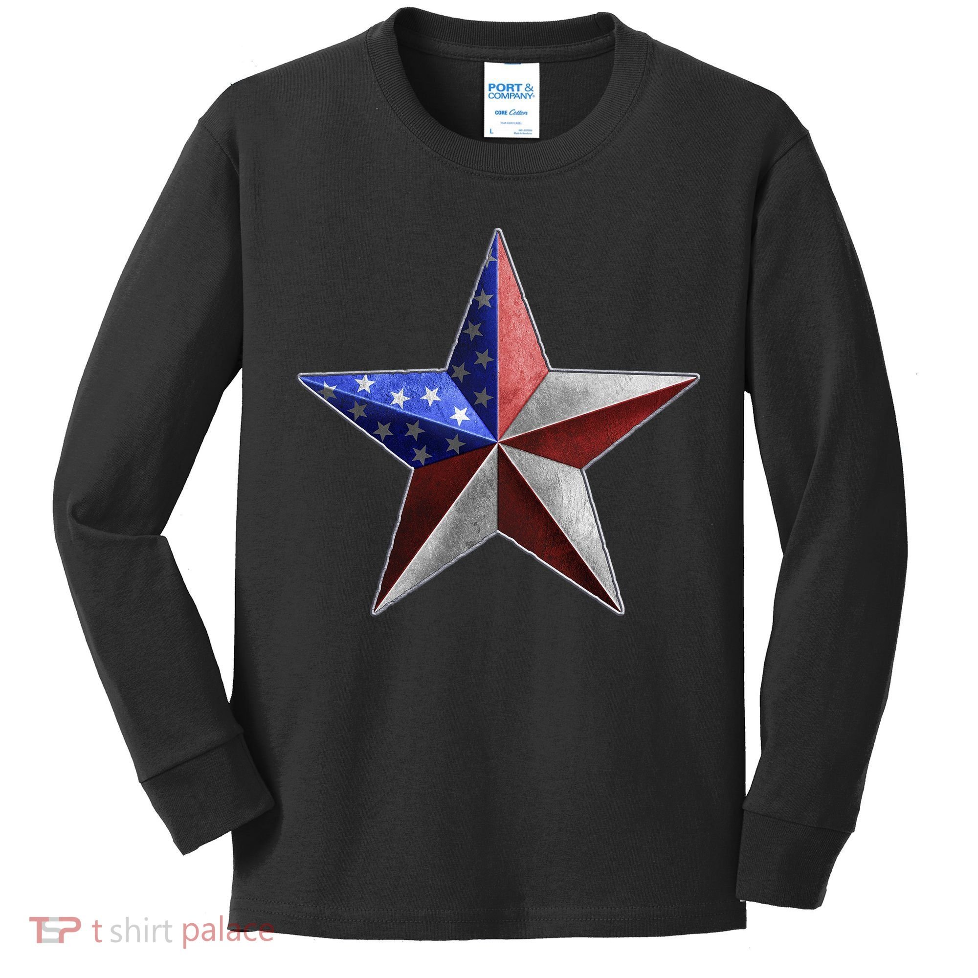 American Star Kids Long Sleeve Shirt