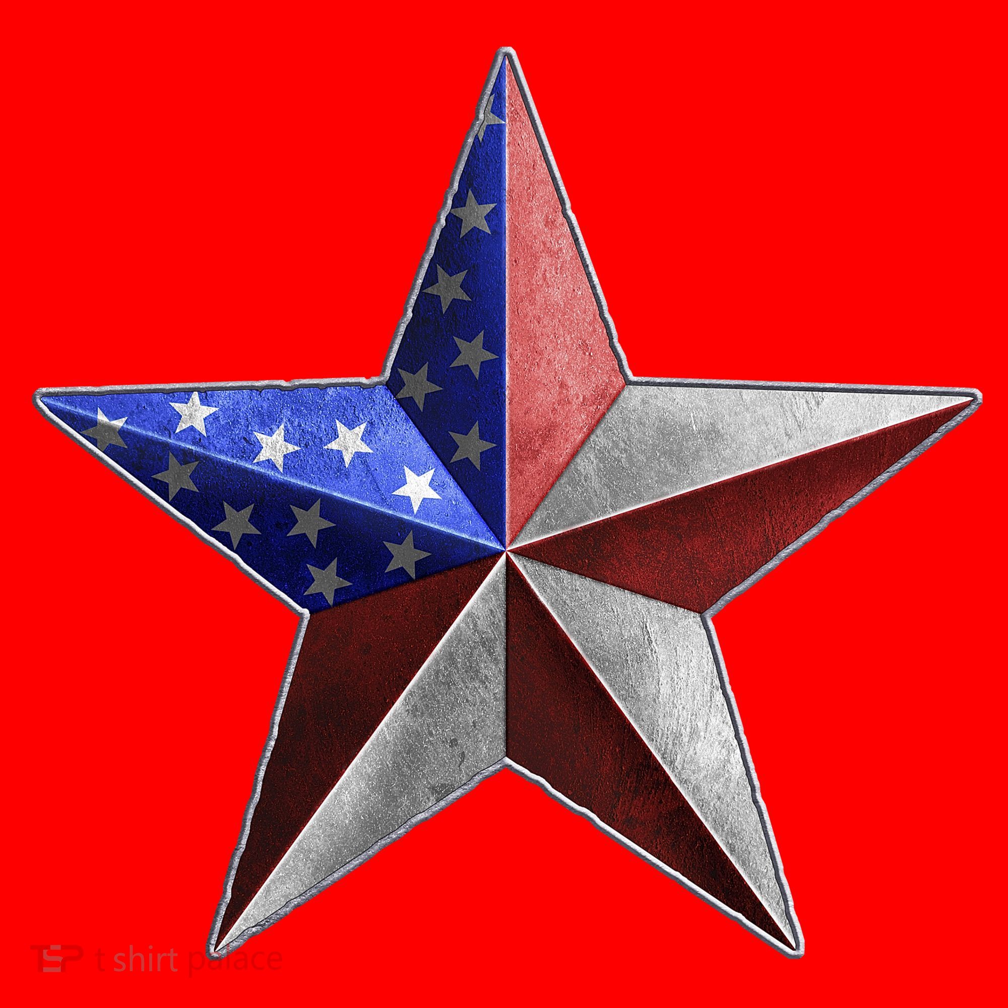 American Star Santa Hat