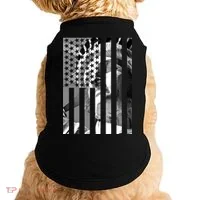 American Statue Of Liberty Flag Doggie Tank thumb 0