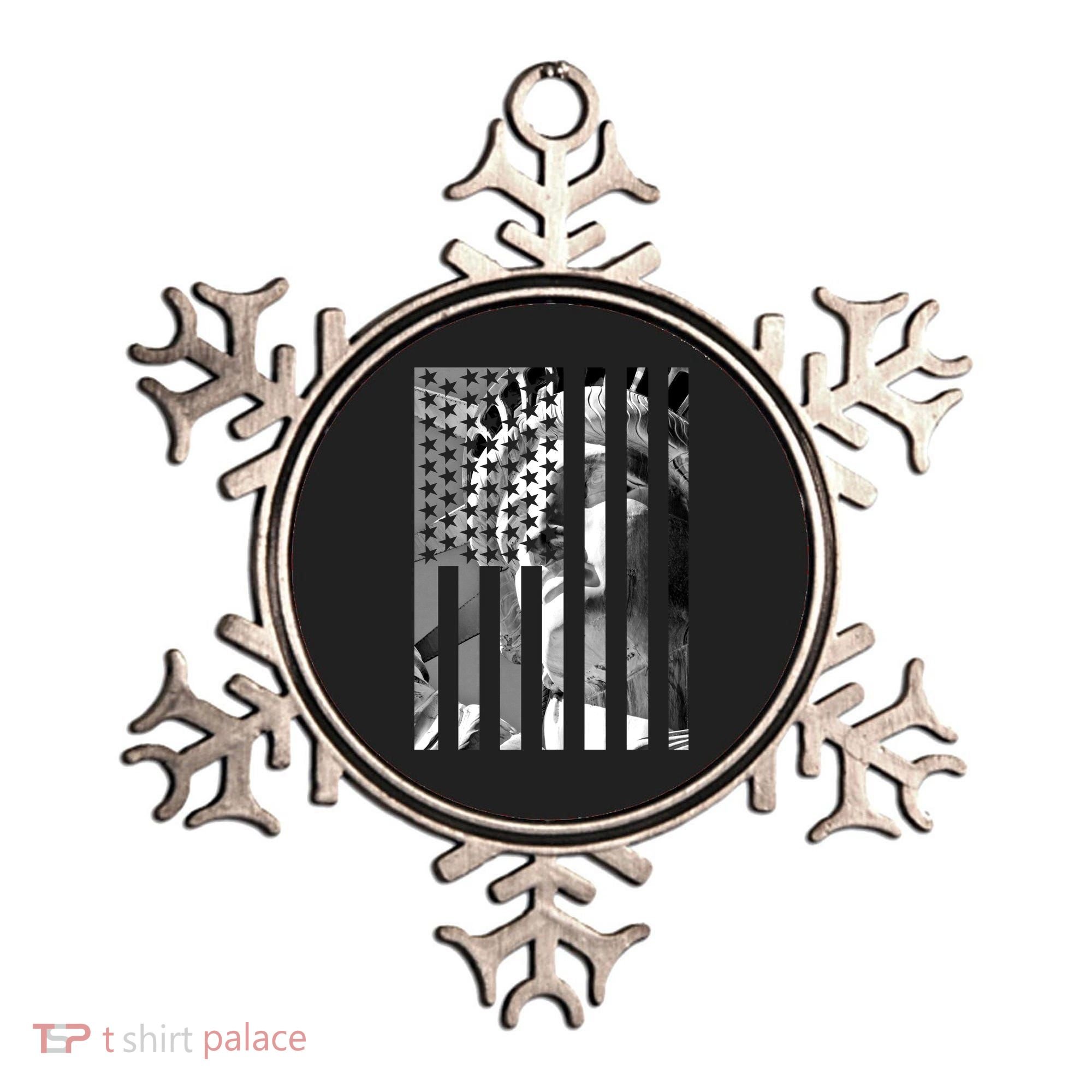 American Statue Of Liberty Flag Ornament