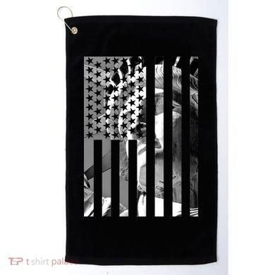 American Statue Of Liberty Flag Golf Towel