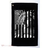 American Statue Of Liberty Flag Golf Towel thumb 0