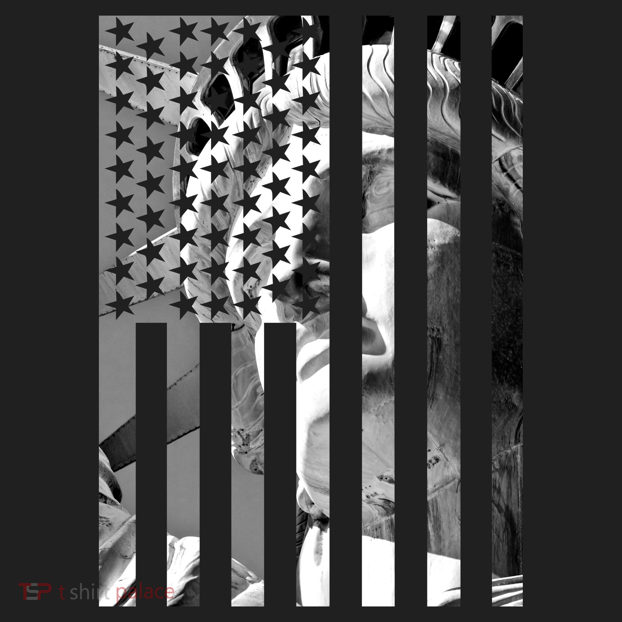 American Statue Of Liberty Flag Golf Towel