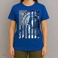 American Statue Of Liberty Flag T-Shirt thumb 4