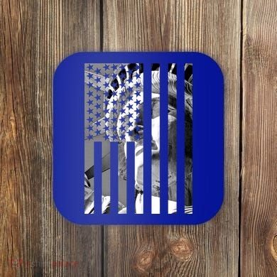 American Statue Of Liberty Flag Coaster