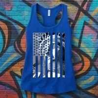 American Statue Of Liberty Flag Women's Tank Top thumb 3