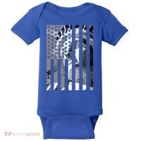American Statue Of Liberty Flag Baby Bodysuit thumb 0