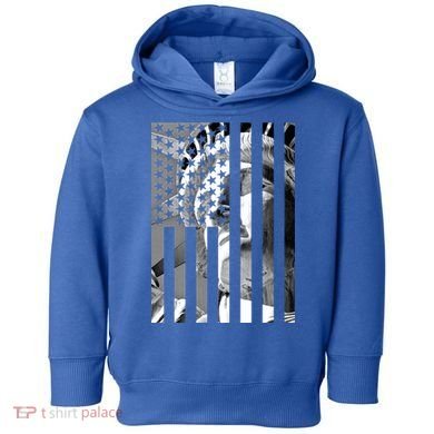 American Statue Of Liberty Flag Toddler Hoodie