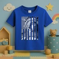 American Statue Of Liberty Flag Toddler T-Shirt thumb 3