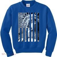 American Statue Of Liberty Flag Kids Sweatshirt thumb 0