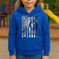 American Statue Of Liberty Flag Kids Hoodie thumb 3