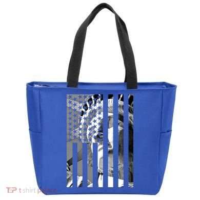 American Statue Of Liberty Flag Tote Bag