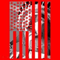 American Statue Of Liberty Flag Santa Hat thumb 1