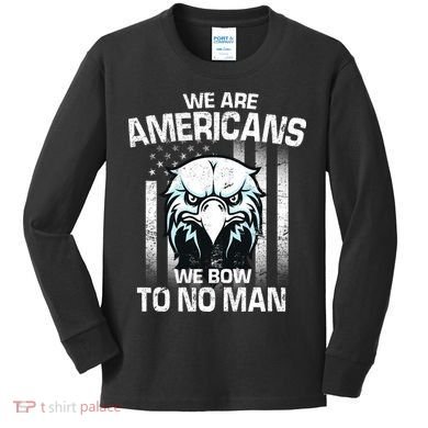 American Strong Kids Long Sleeve Shirt