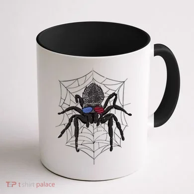 American Tarantula Spider Coffee Mug back