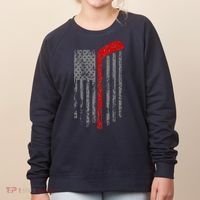 American Team Hockey USA Flag Women's Sweatshirt thumb 0