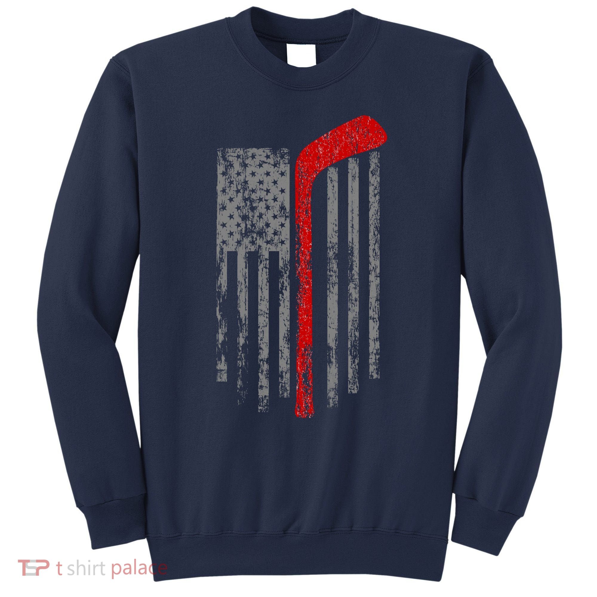 American Team Hockey USA Flag Sweatshirt