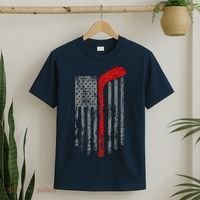 American Team Hockey USA Flag T-Shirt thumb 2