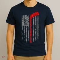 American Team Hockey USA Flag T-Shirt thumb 3