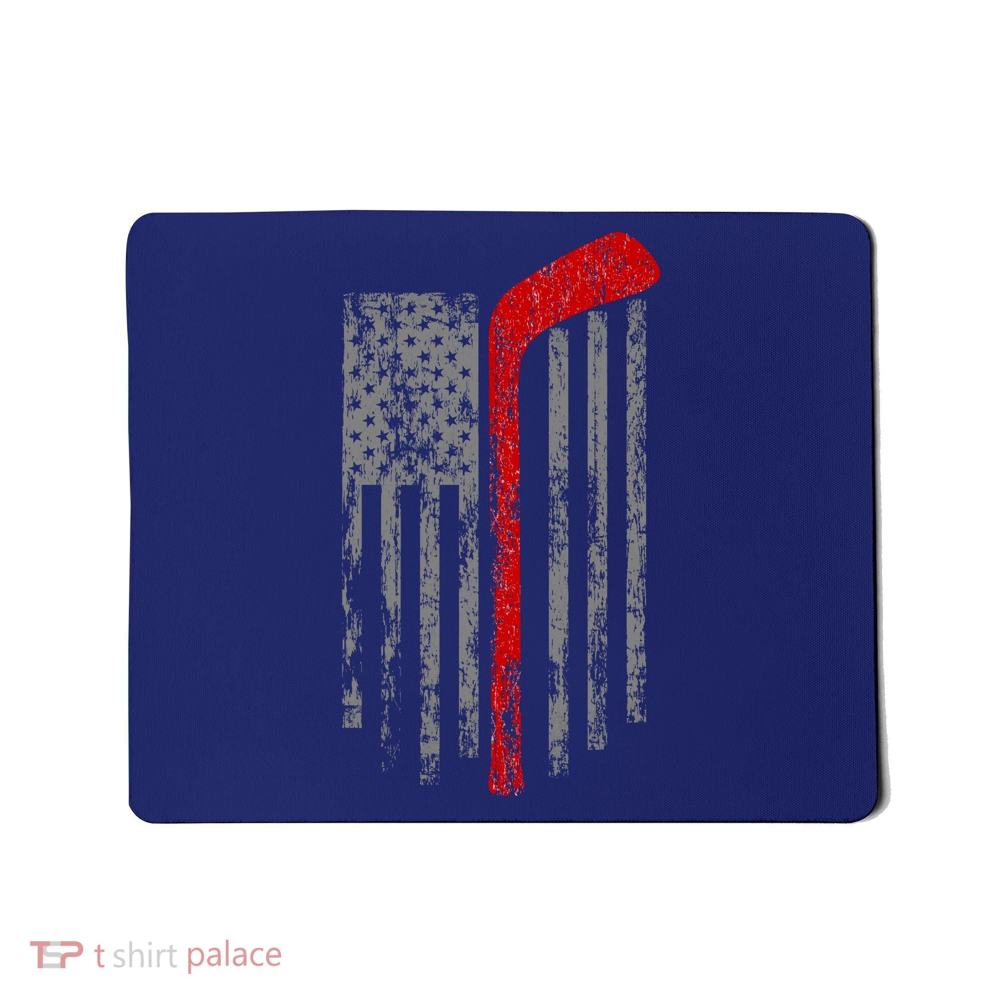 American Team Hockey USA Flag Mousepad