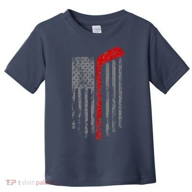 American Team Hockey USA Flag Toddler T-Shirt