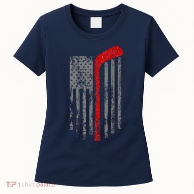 American Team Hockey USA Flag Women's T-Shirt