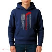 American Team Hockey USA Flag Kids Hoodie thumb 4
