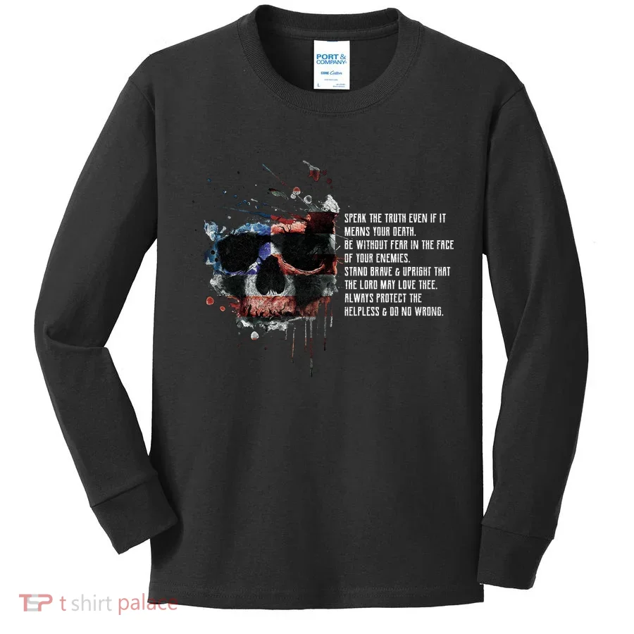 American Templar Code Kids Long Sleeve Shirt