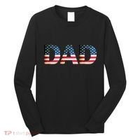 American USA Dad Long Sleeve Shirt thumb 0