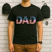 American USA Dad T-Shirt thumb 6