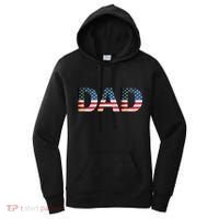 American USA Dad Women's Hoodie thumb 0