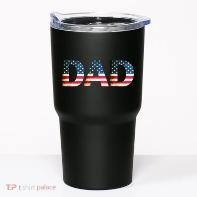 American USA Dad Tumbler