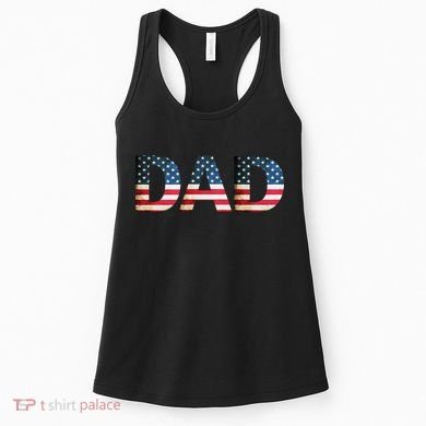 American USA Dad Women's Tank Top