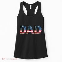 American USA Dad Women's Tank Top thumb 0