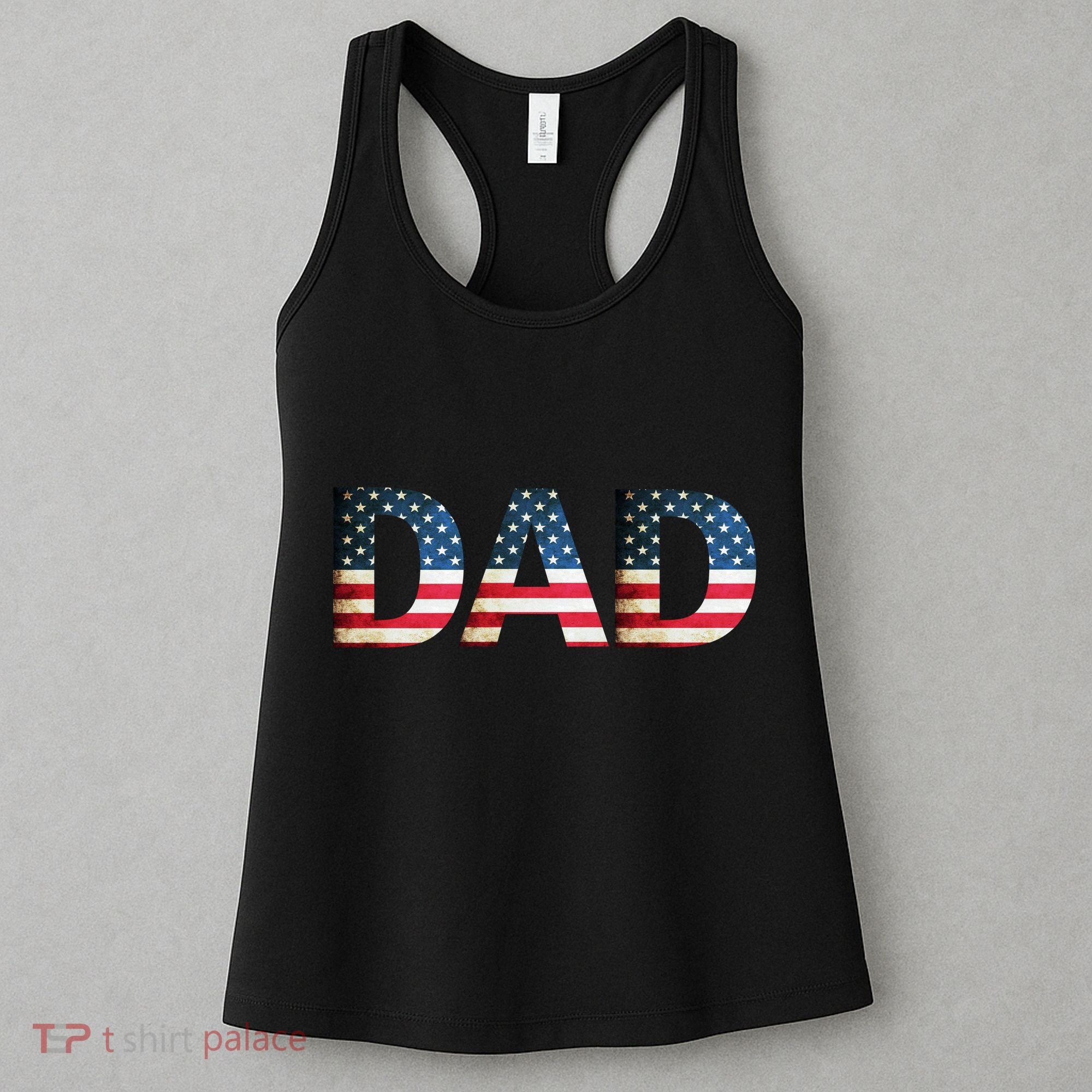 American USA Dad Women's Tank Top