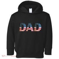 American USA Dad Toddler Hoodie thumb 0