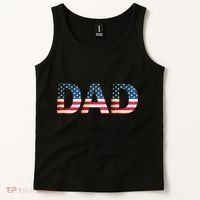 American USA Dad Tank Top thumb 2