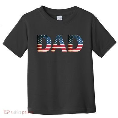 American USA Dad Toddler T-Shirt