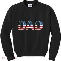 American USA Dad Kids Sweatshirt thumb 0