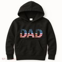 American USA Dad Kids Hoodie thumb 0